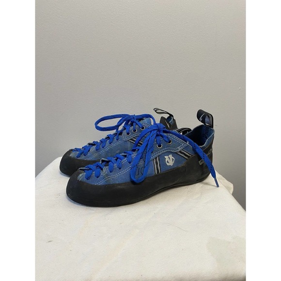 Evolv Shoes Evolv Trax Vtr 3d Rock Climbing Bouldering Shoes 7 Blue